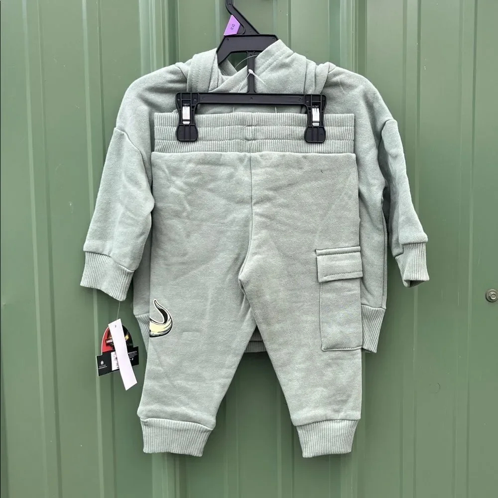Graphic Hoodies & Pants 4, 2-Piece Sets & Button Down Shirt & Jeans Size 12M